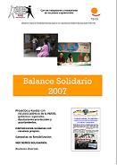 Balance Solidario 2007